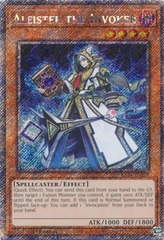 Aleister the Invoker (Regular Art) - RA04-EN278 - Platinum Secret Rare - 1st Edition